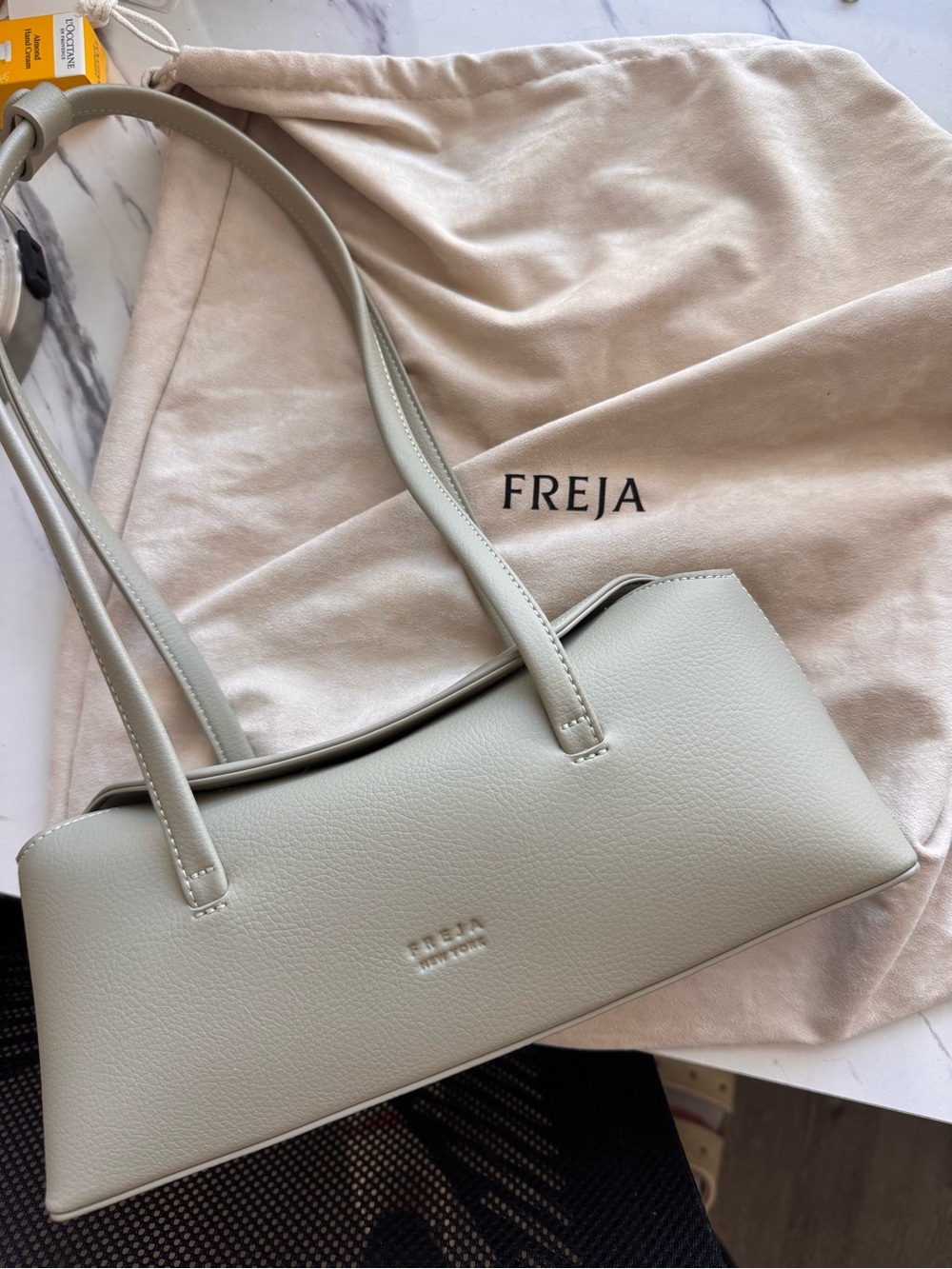 Freja Mini Chrystie Pistachio